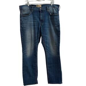 Authentic by Silver Jeans Men's 38x32 Blue The Athletic Fit Tapered Leg Denim